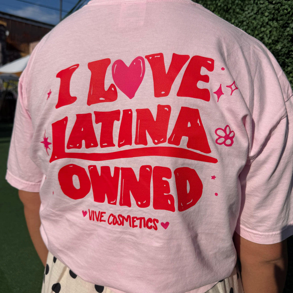 I Love Latina-owned T-Shirt (Samples)
