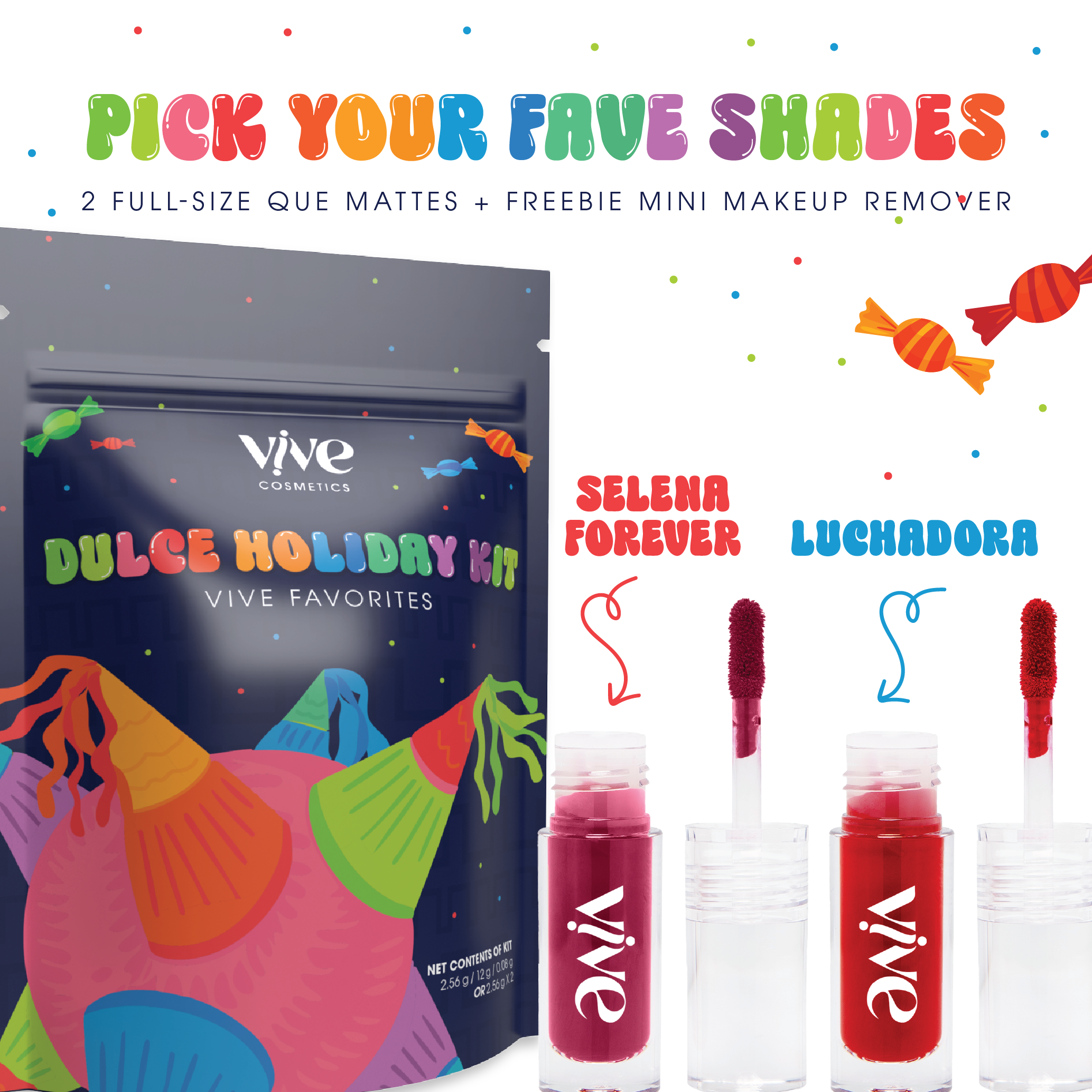 Dulce Holiday Kit - Que Mattes
