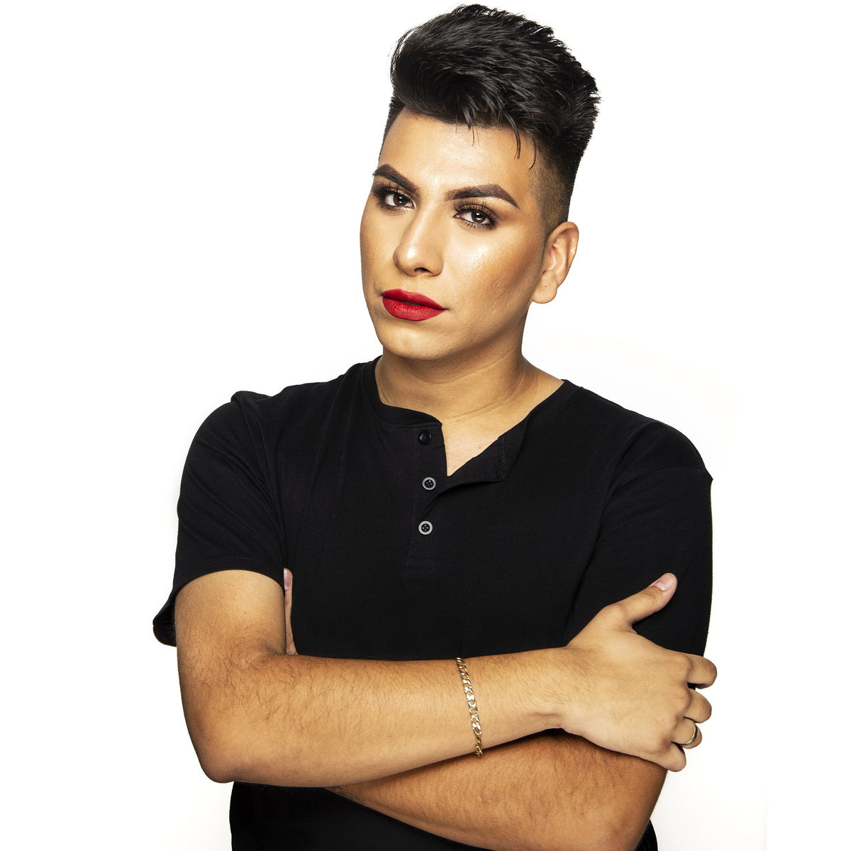 DÍmelo Dark Red Cream Matte Lipstick Vive Cosmetics